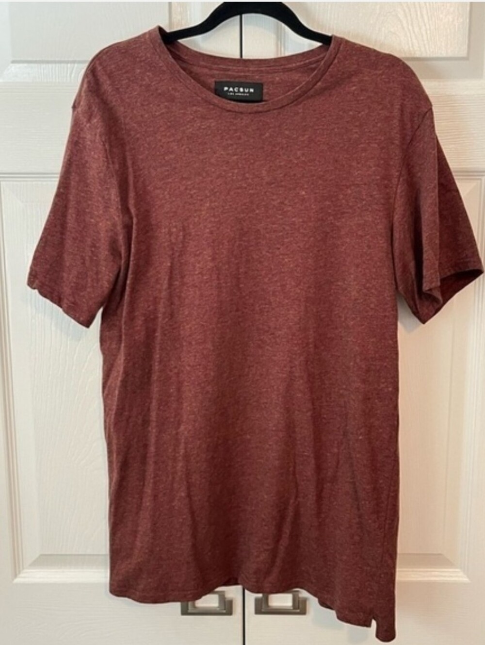PacSun Red Heather Multi Color T Shirt Size Large L